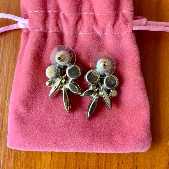 JCREW CRYSTAL STATEMENT EARRINGS - Picture 3 of 3